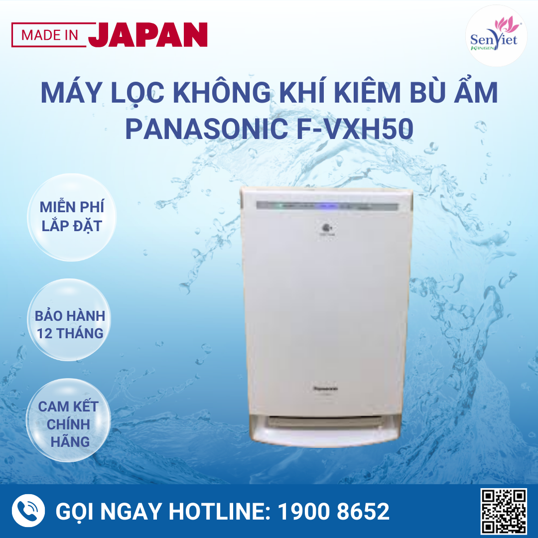 Máy Lọc Không khí Kiêm Bù Ẩm Panasonic F-VXH50